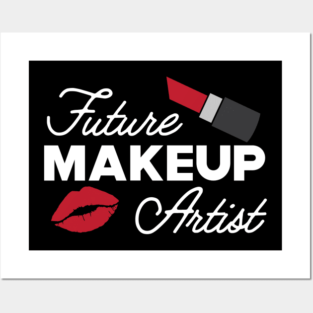 Future Makeup Artist Wall Art by KC Happy Shop